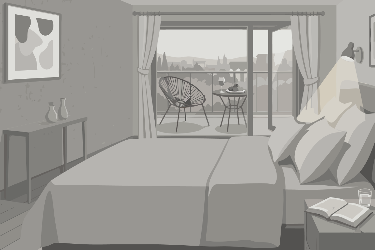 2 Double Beds Ocean Front Deluxe Junior Suite (2 Adults)